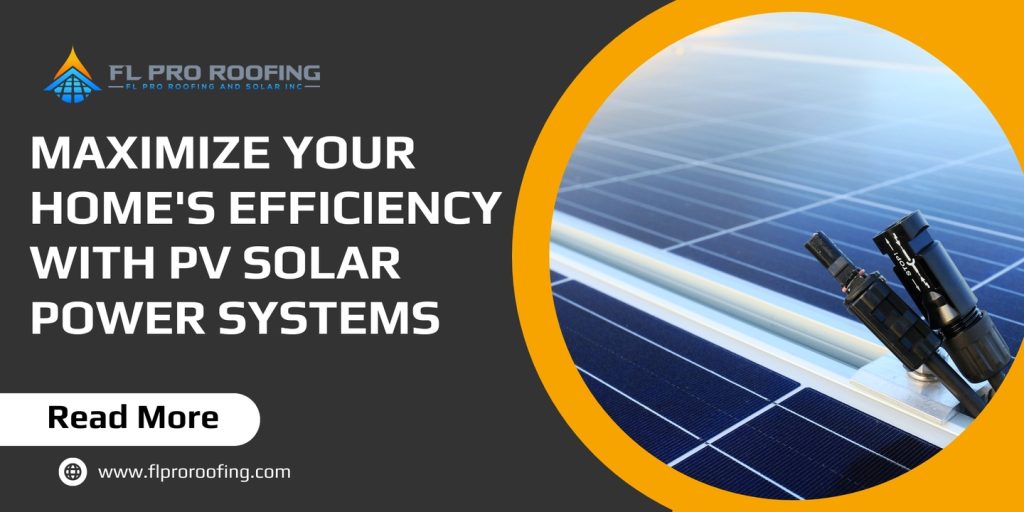 PV solar power systems