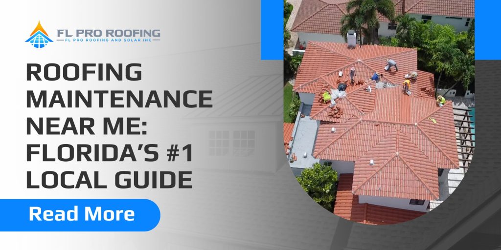 roofing maintenance near me
