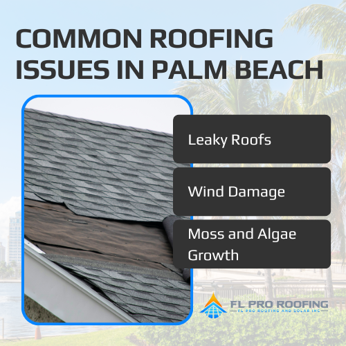 common roofing issues in palm beach