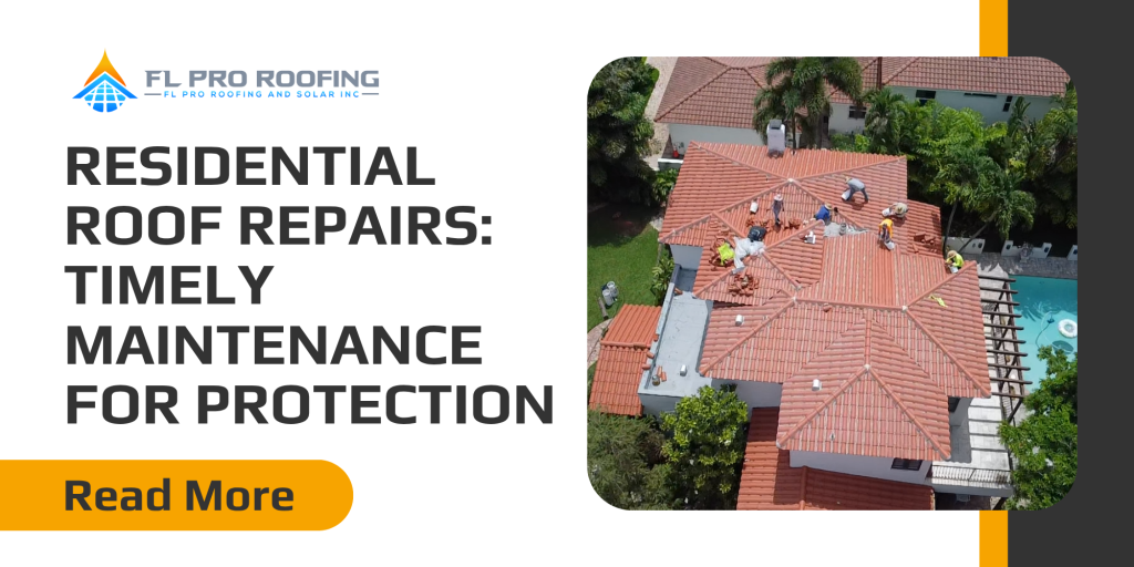 residential roof repairs